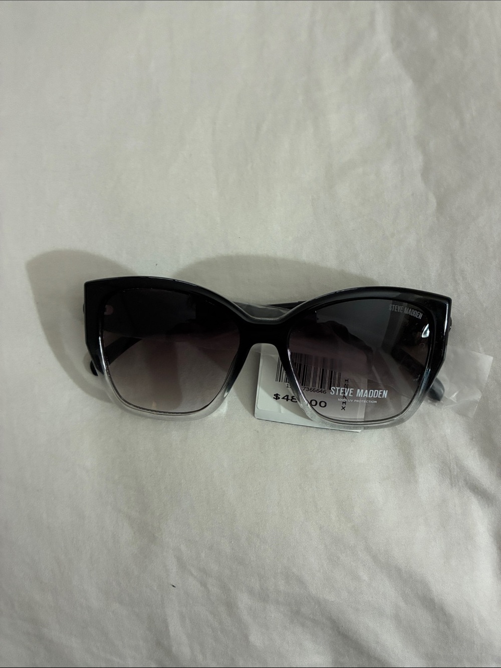 Steve Madden Black Ombre Cat-Eye Sunglasses